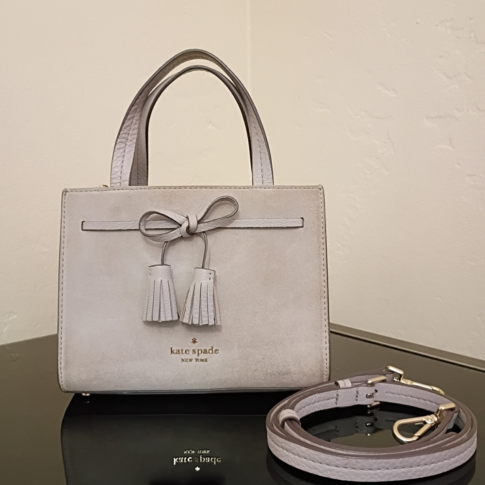 Kate Spade Hayes Gray Handbag